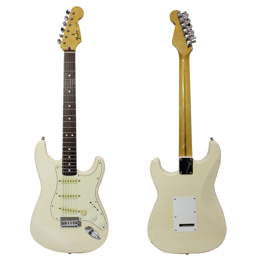 Изображение FENDER Stratocaster Электрогитара Б\У, Mexico, s\n:MN8146870, Цвет кремовый