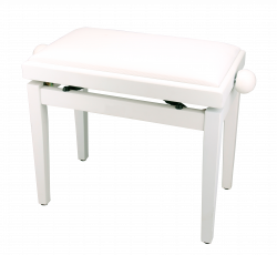 Изображение XLINE STAND PB-55H WHITE Банкетка регул, высота: 46-55 см, размер сиденья: 55,5 х 33 см, цвет: белый