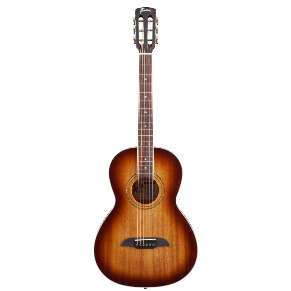 Изображение Framus FP14MVS Legacy Series акустическая гитара Parlor, массив махогани, цвет санберст