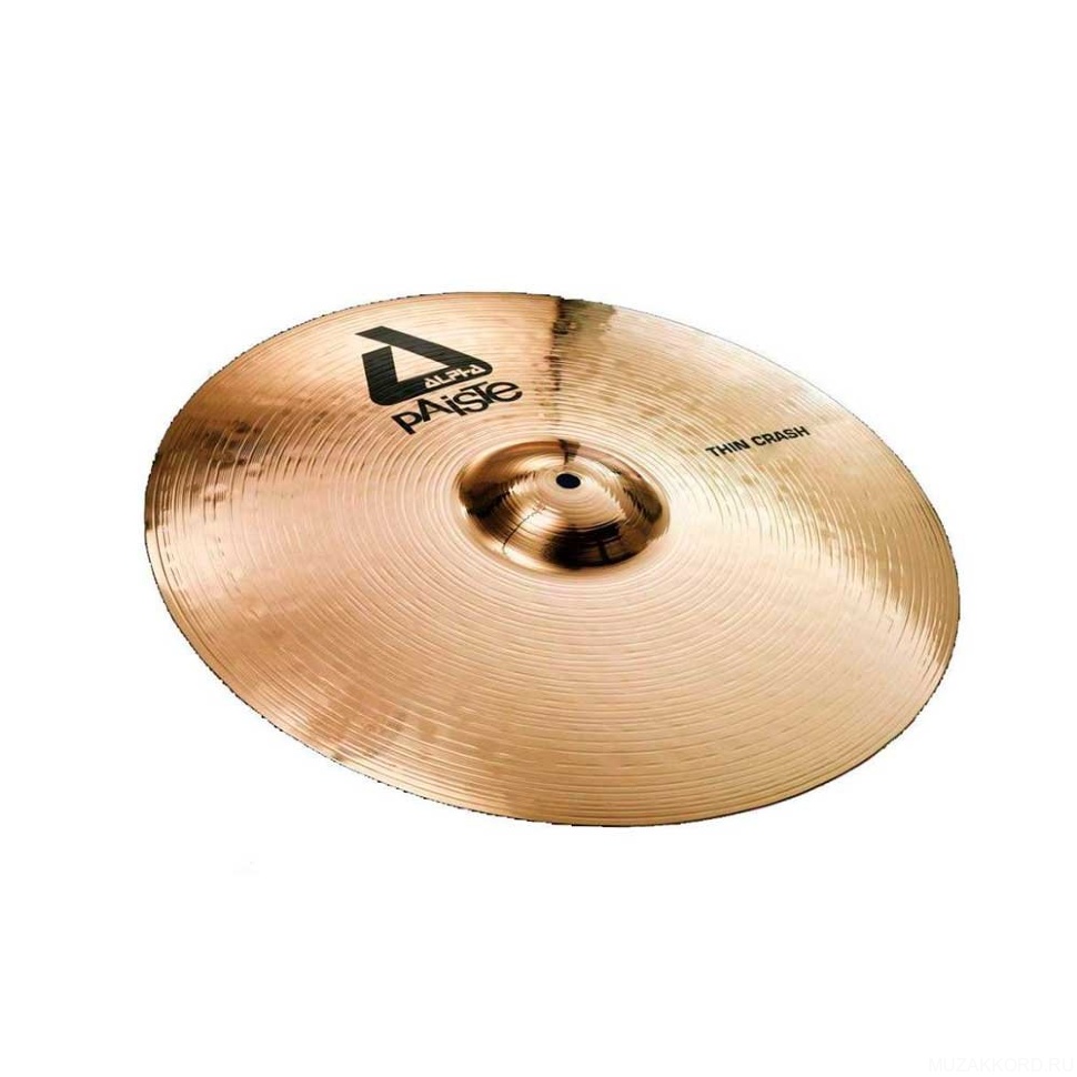 Изображение PAISTE ALPHA 'B' 16" Тарелка Thin Crash