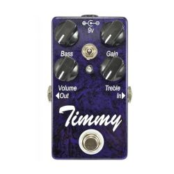 Изображение Timmy By Tahara Inc. Paul Cochrane Advanced Pedals Педаль гитарная Overdrive б/у, s/n #72