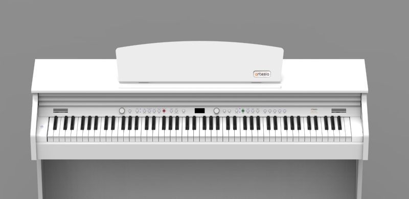 ARTESIA DP-10e WHITE Цифровое фортепиано, деревянный корпус Изображение ARTESIA DP-10e WHITE Цифровое фортепиано, деревянный корпус