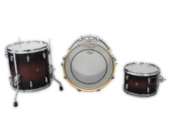 Изображение GRETSCH RENOWN Ударная установка б/у, цвет Cherryburst, made in Taiwan; комплект: бас-барабан 18", н