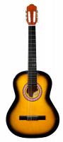 Изображение COLOMBO LC-3900/BS Классическая гитара, коричневый санберст