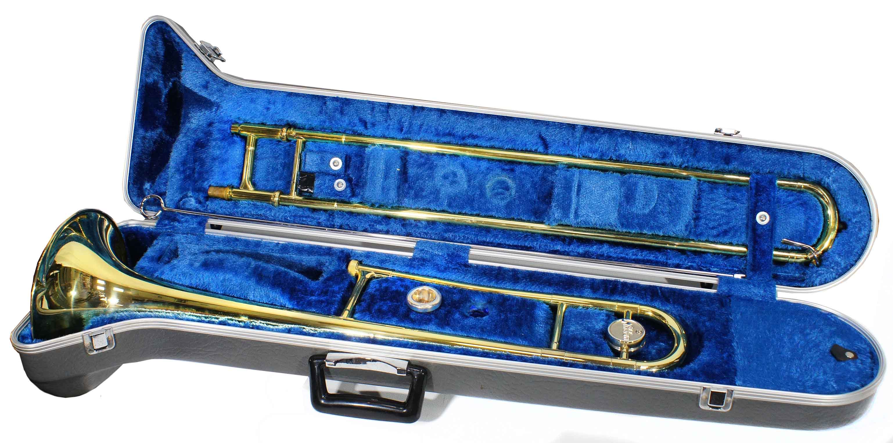 Изображение NIKKAN YSL-252 Тромбон Б\У, + Серый кейс,