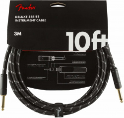Изображение FENDER DELUXE 10' INST CABLE BTWD инструментальный кабель 3,05 м, прямые разъемы 1/4'