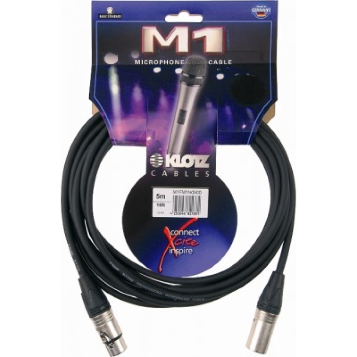 Изображение KLOTZ M1FM1N1000 Микрофонный кабель XLR-XLR