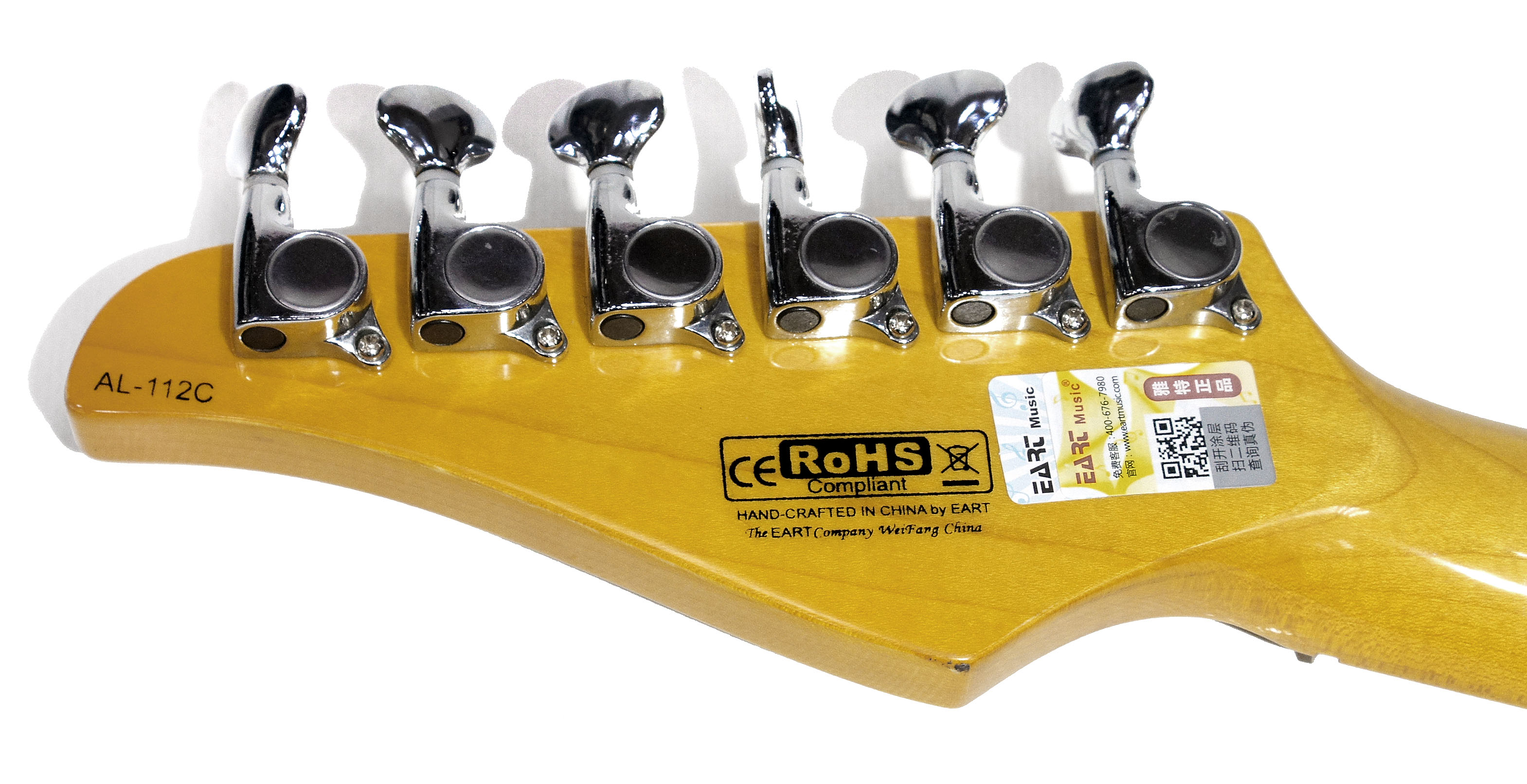 EART AL-112 RD Электрогитара стратокастер SSH красная купить в Хабаровске