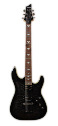 Изображение Schecter Omen Extreme-6 Электрогитара б/у, s/n N12092049, HH, серый See Thru, хромовая фурнитура, да