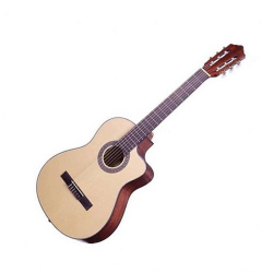 Изображение Encore ENC44CE классическая гитара с звукоснимателем, цвет натуральный