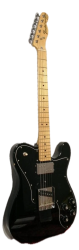 Изображение Fender Telecaster Custom Japan 2004 Электрогитара б/у, s/n Q008734, SH, черный, без накладки, колки 