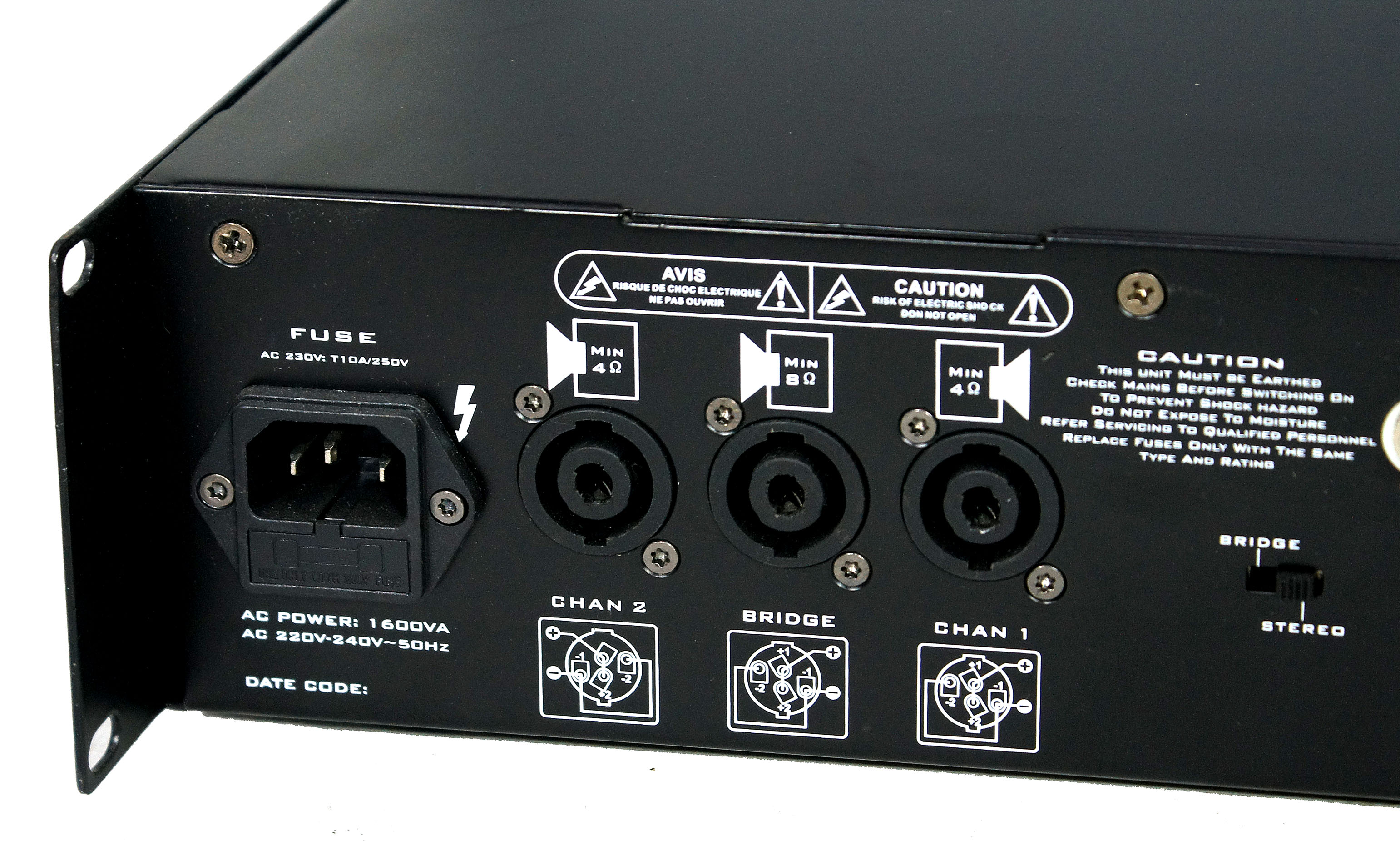 Изображение NORDFOLK NC900 Усилитель мощности 2х230Вт/8Ом