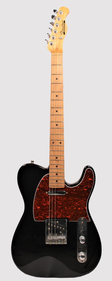 Изображение BACCHUS UNIVERSE Series Telecaster Электрогитара Б/У, цвет: черный, черепаховый пикгард