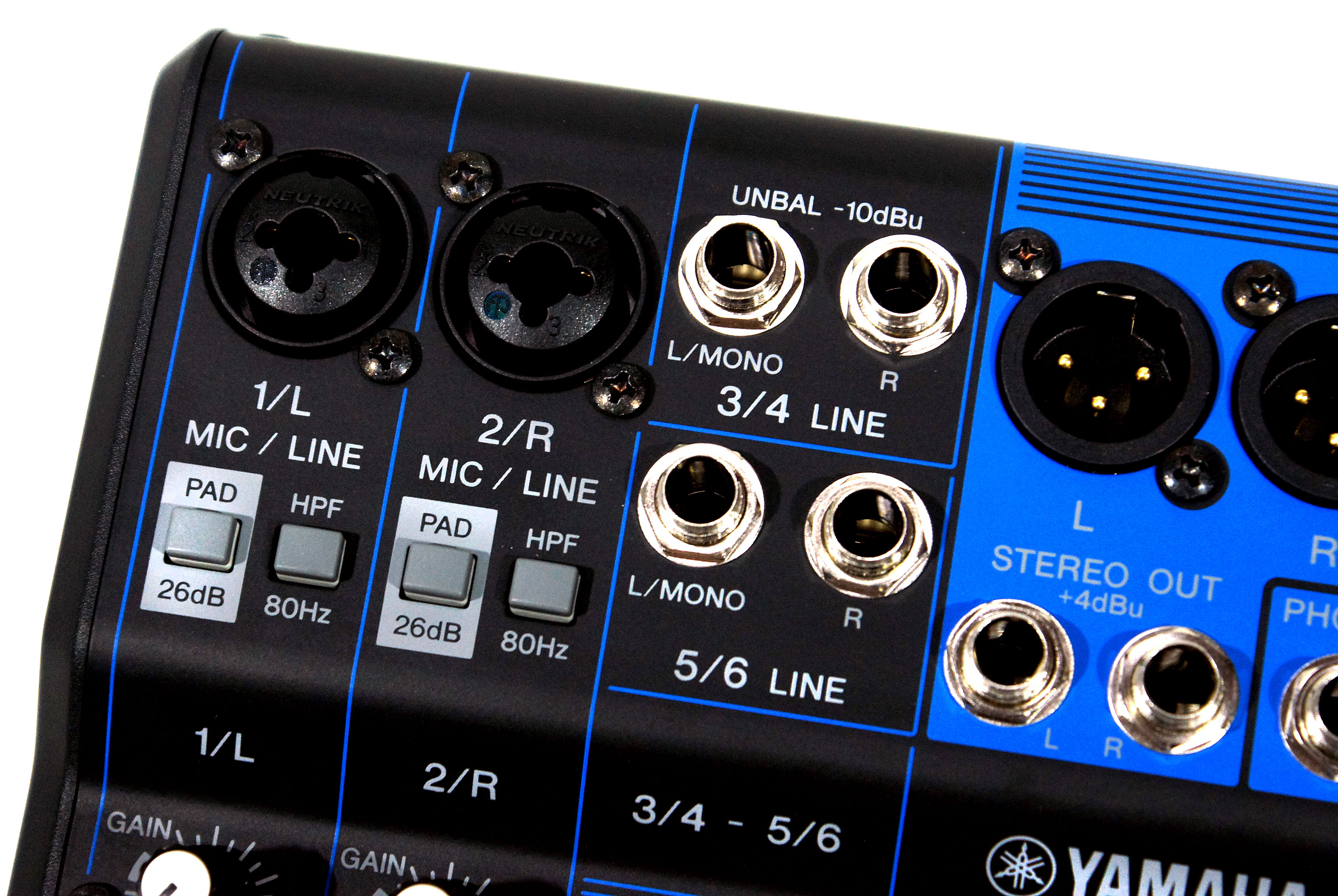 Изображение YAMAHA MG-06 Микшерный пульт 6 кан. 2 микр.лин