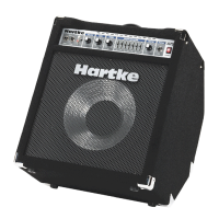Изображение HARTKE A70 Басовый комбоусилитель, мощность 70 ватт, 12" динамик с алюминиевым диффузором, 7-ми поло