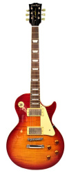 Изображение Grass Roots Les Paul Электрогитара б/у, HH, Autumn Burst Волнистый клен, Кремовый пикгард
