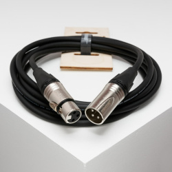 Изображение SHNOOR MC220eco-XMXF-15m Симметричный микрофонный кабель с разъёмами XLR 15м