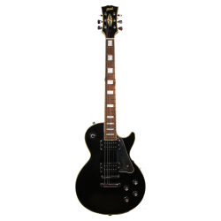 Изображение Blitz by AriaProII BLP-JS Les Paul Custom Электрогитара б/у, s/n69118074, НН, черный с белым кантом