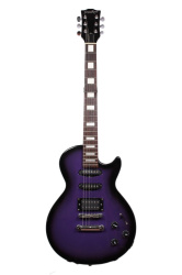 Изображение Grass Roots Les Paul Luna Sea Innoran Электрогитара б/у s/n 9500669, HSS, фиолетовый Sunburst