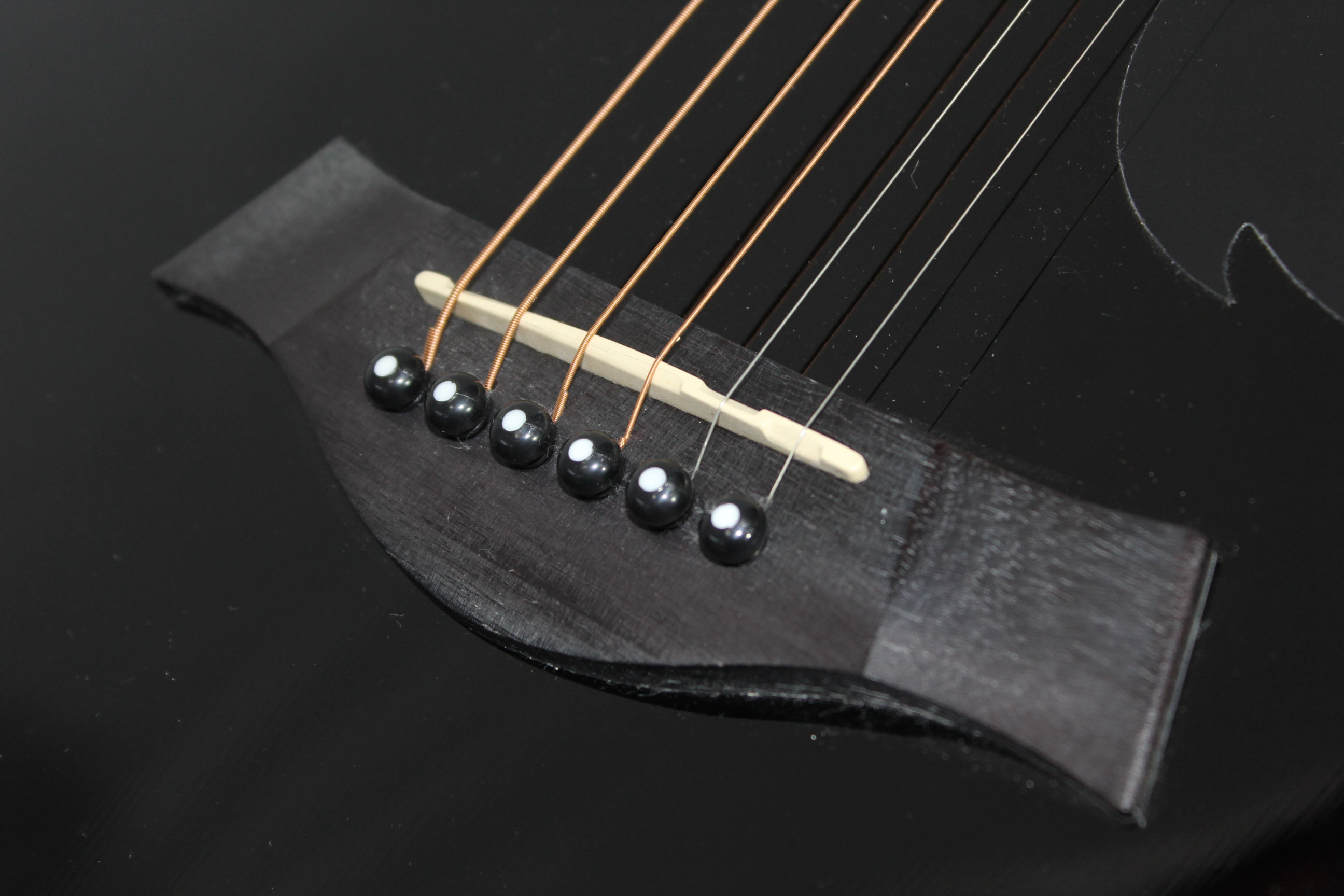 Изображение KEPMA D1CE BK Электроакустическая гитара + КАБЕЛЬ Цвет Черный