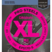 Изображение D`ADDARIO EPS170-5 Струны для 5-струнной бас-гитары 45-130