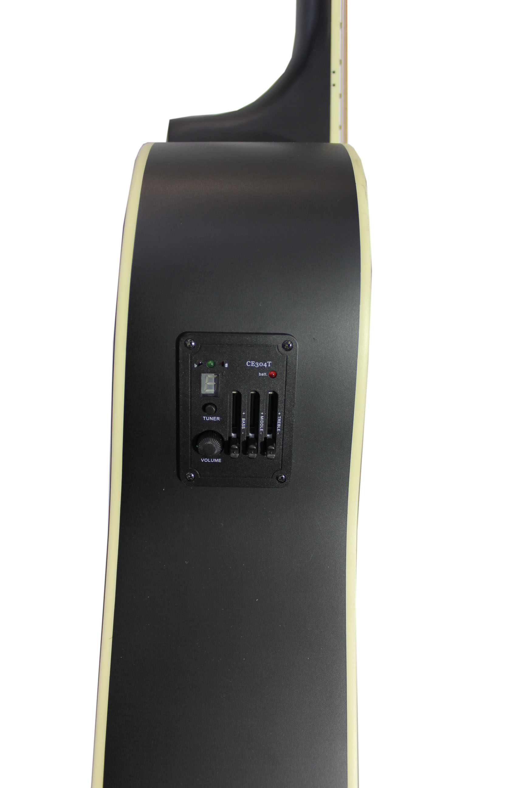 Изображение PARKWOOD W81E-BKS Электроакустическая гитара, черная + ЧЕХОЛ