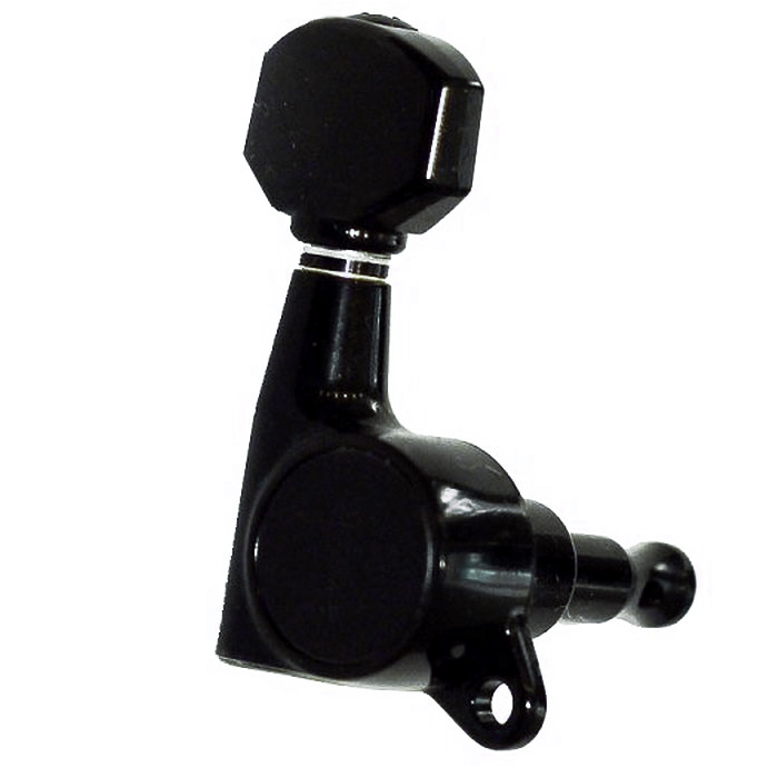 GOTOH SG381-07CK Колки, 6 в линию, Cosmo Black Изображение GOTOH SG381-07CK Колки, 6 в линию, Cosmo Black