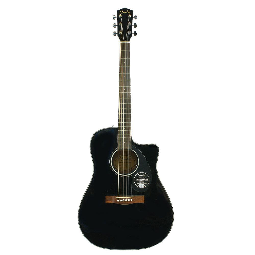 Изображение FENDER CD-60CE BK Гитара электро-акустическая