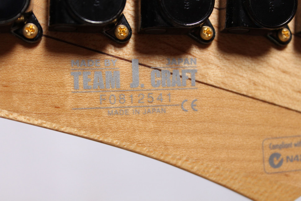 IBANEZ RGA121 PRESTIGE TEAM J.CRAFT HH, s/n F0812541, Электрогитара Б/У, pink sparkle, фиксированный Изображение IBANEZ RGA121 PRESTIGE TEAM J.CRAFT HH, s/n F0812541, Электрогитара Б/У, pink sparkle, фиксированный