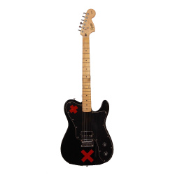 Изображение Squier Telecaster Deryck signature Indonesia Электрогитара Б/У, s/n: IC070705060, H, черный