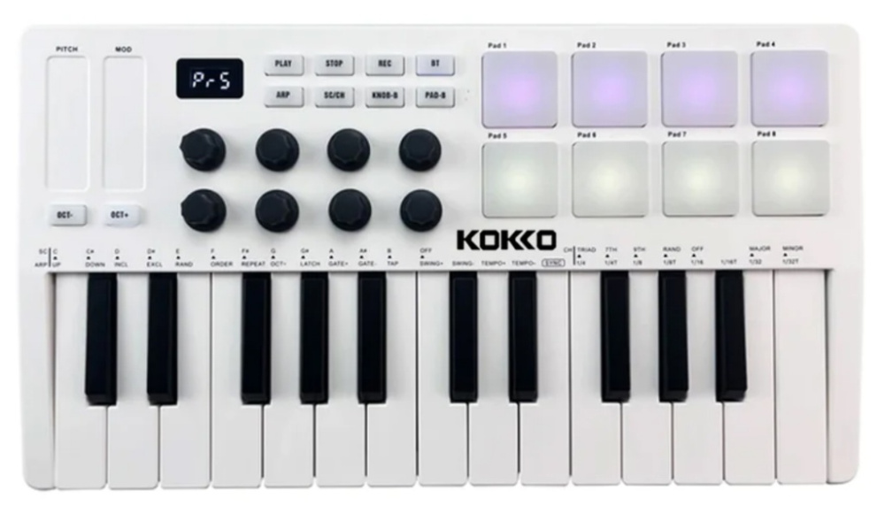 Kokko SMK-25 MIDI-клавиатура 25 клавиш Изображение Kokko SMK-25 MIDI-клавиатура 25 клавиш