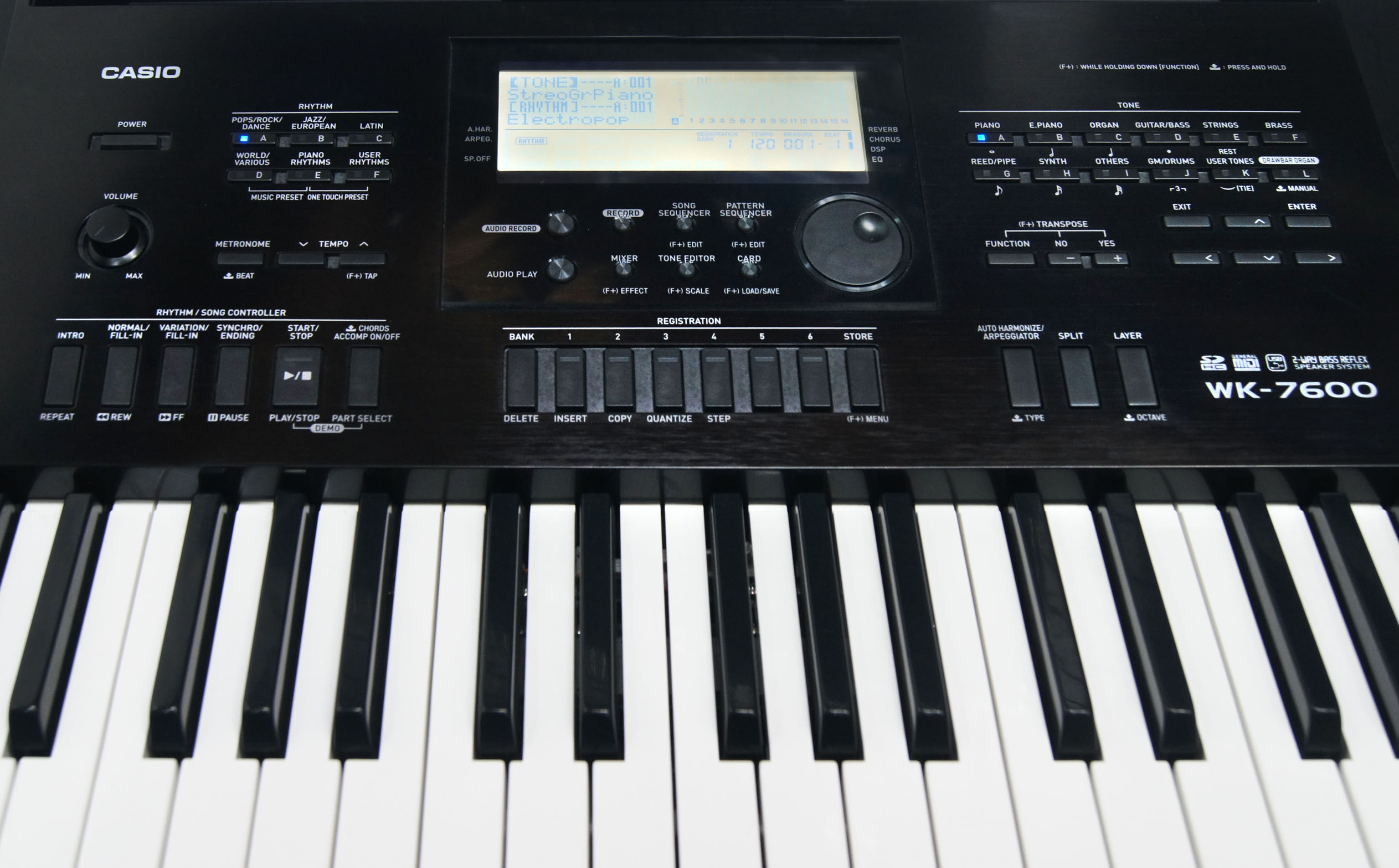 Изображение CASIO WK-7600 Синтезатор