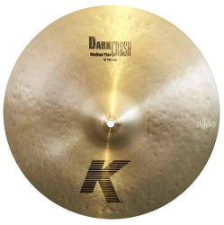 Изображение ZILDJIAN K' CUSTOM Dark Crash Medium Thin 16" Тарелка б/у, AJ 38512 096