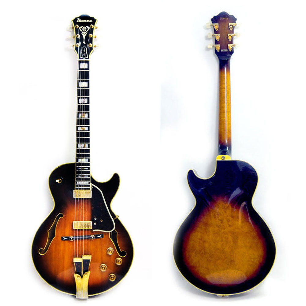 Изображение IBANEZ GB-10 Полуакустическая гитара + Кейс, s\n 0798428 С автографом George Benson