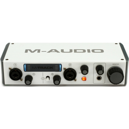 M-AUDIO MTrack II Внешний USB-аудиоинтерфейс Изображение M-AUDIO MTrack II Внешний USB-аудиоинтерфейс