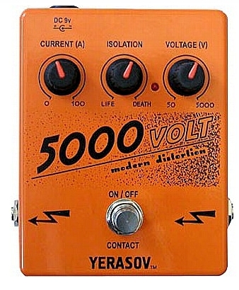 Изображение YERASOV 5000 Volt Педаль гитарная Overdrive