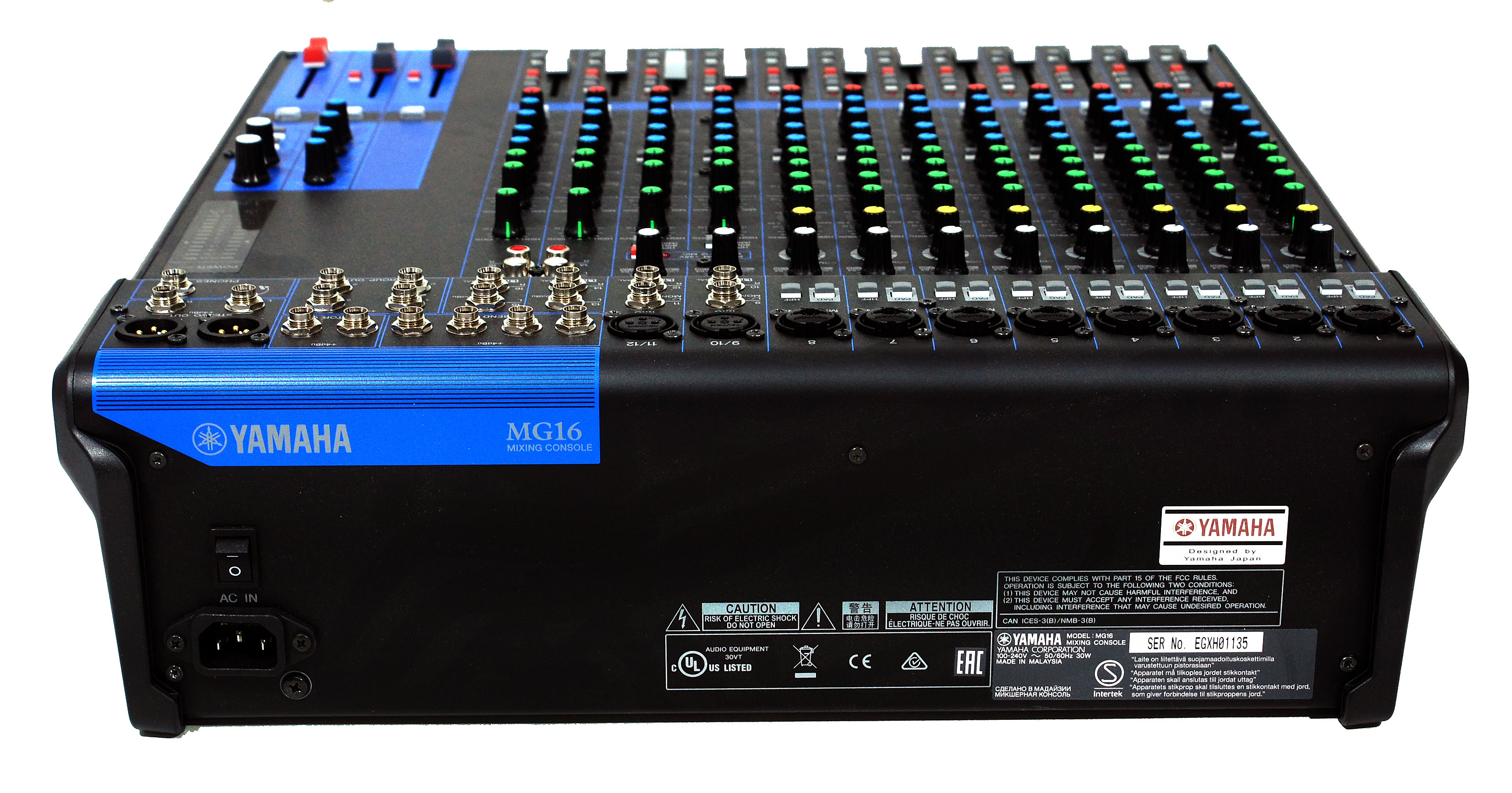 Изображение YAMAHA MG16 Микшерный пульт