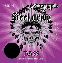 Изображение Мозеръ BSD-H Steel Drive Комплект струн для бас-гитары, сталь, 50-105