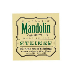 Изображение D`ADDARIO J67 Комплект струн для мандолины, никель