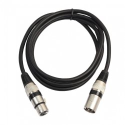 Изображение SHNOOR MC224eco-XMXF-0,5m Микрофонный кабель с разъёмами XLR 0,5м