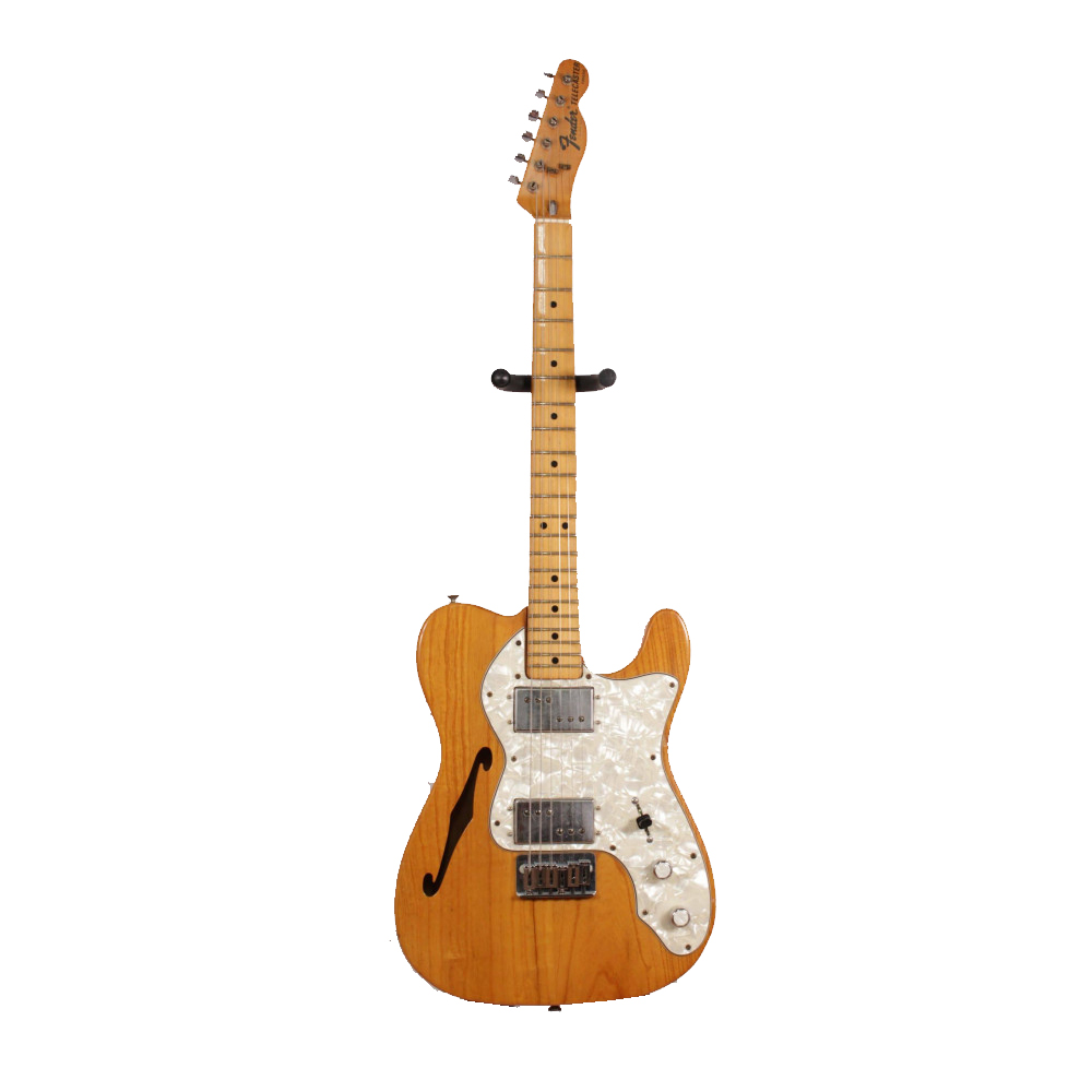 Изображение Fender Telecaster Thinline USA 1974, Электрогитара Б/У, s/n 561528, HH, цвет натуральный