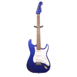 Изображение Selder Stratocaster Электрогитара б/у, SSS, Синий металлик, Белый пикгард