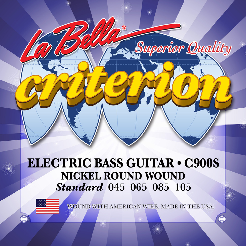 Изображение LA BELLA C900S 045-105  Струны для бас-гитары