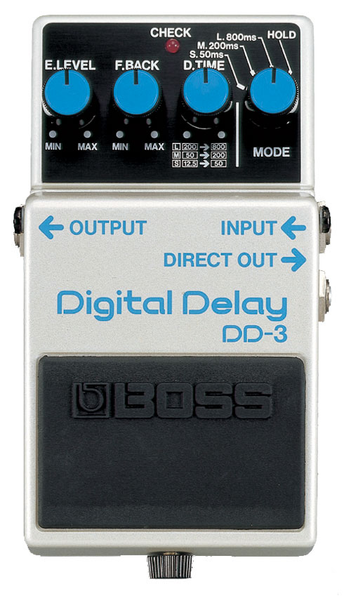 Изображение BOSS DD-3 Педаль гитарная Digital Delay