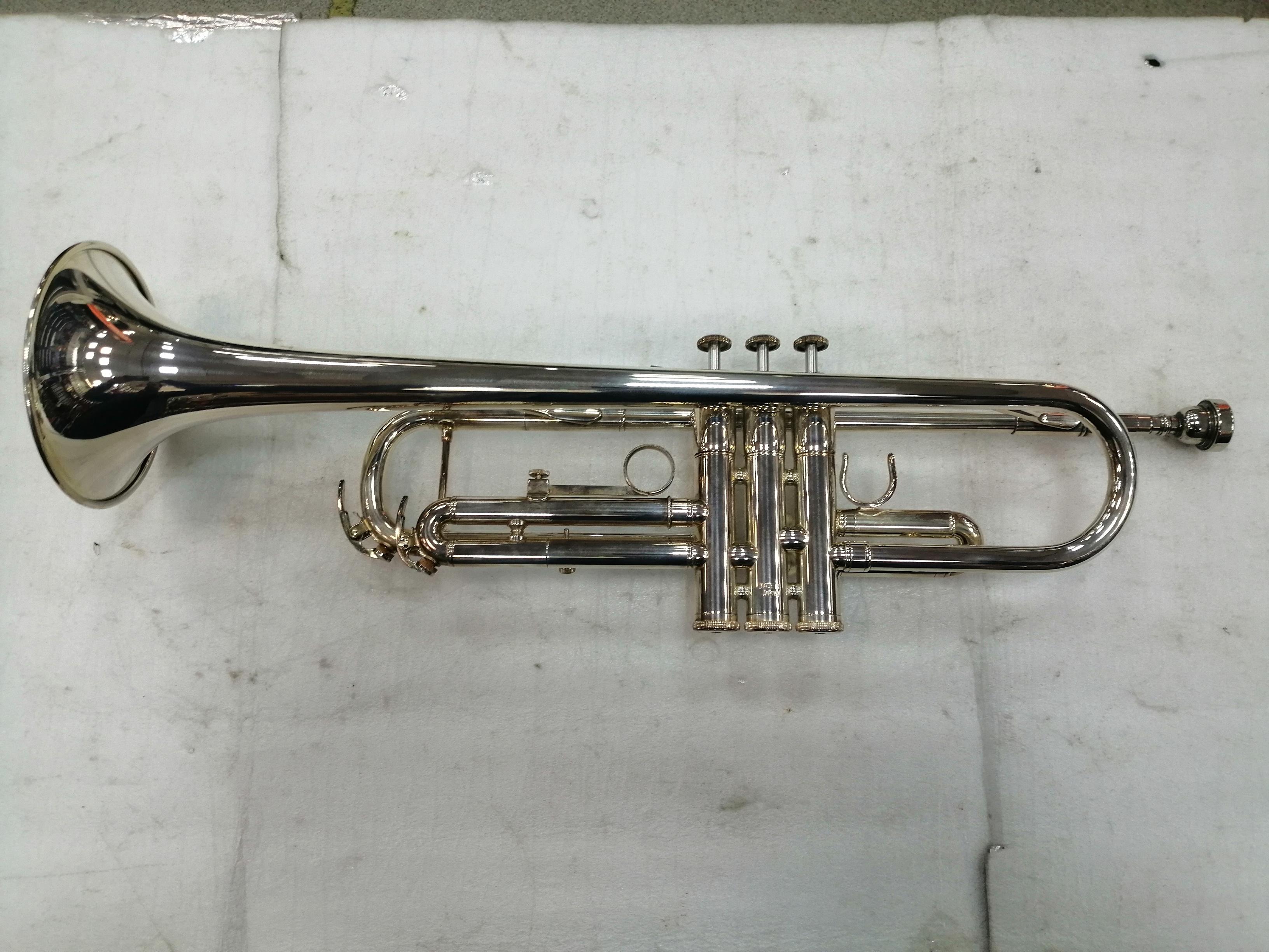 Изображение YAMAHA YTR-3335 Труба Б\У, Серебро s\n:C59440, +Кейс, салфетка, Jupiter7c, Yamaha 11B4