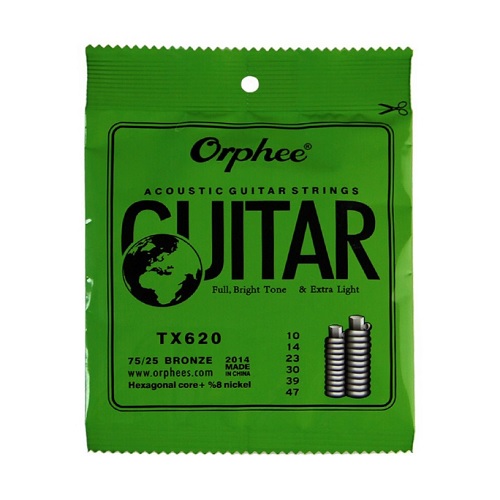 ORPHEE TX620 010-047 Струны для акустической гитары Изображение ORPHEE TX620 010-047 Струны для акустической гитары