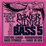 Изображение ERNIE BALL 2821 струны для 5-струнной бас-гитары 50-135