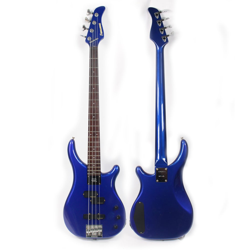 Изображение FERNANDES REVOLVER Бас-гитара Б\У, синий металлик, S-H, 4 струны, без s\n;