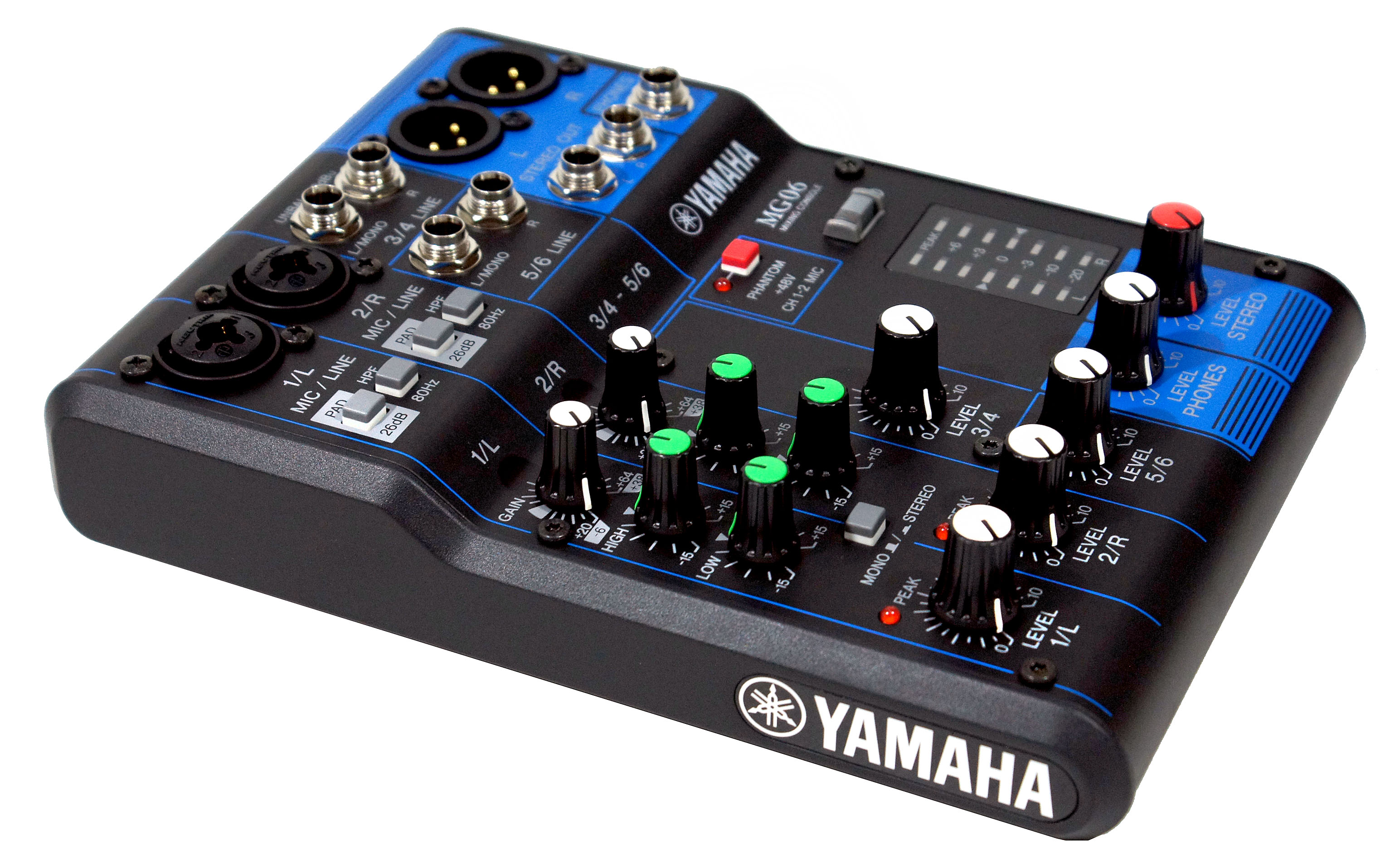 Изображение YAMAHA MG-06 Микшерный пульт 6 кан. 2 микр.лин