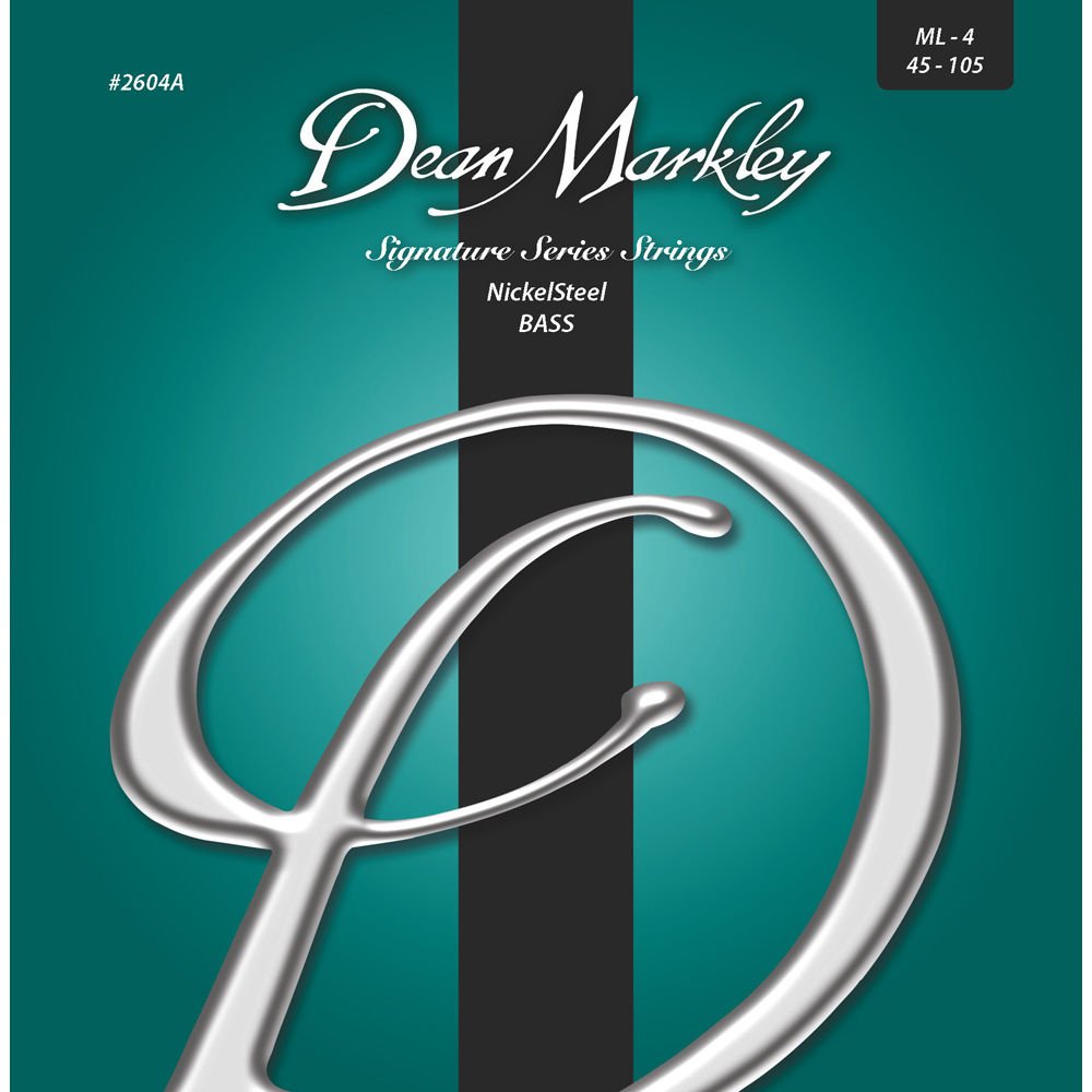 Изображение Dean Markley DM2604A Signature Nickel Steel Комплект струн для бас-гитары, никелированные, 45-105